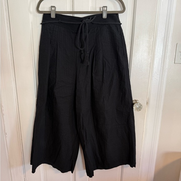 Ulla Johnson Pants - Ulla Johnson black Textured Fabric